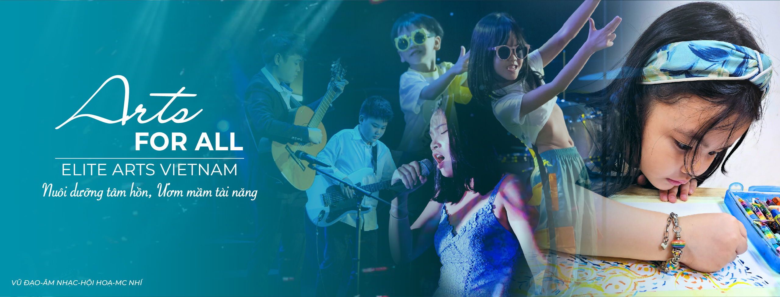 Trẻ em học nhảy, múa, vẽ tại Elite Arts Thảo Điền